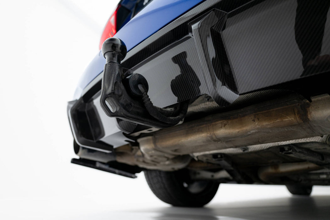 Maxton Design Prepreg Carbon Fiber Rear Diffuser Audi RS6 / RS7 C8  (version with towbar)