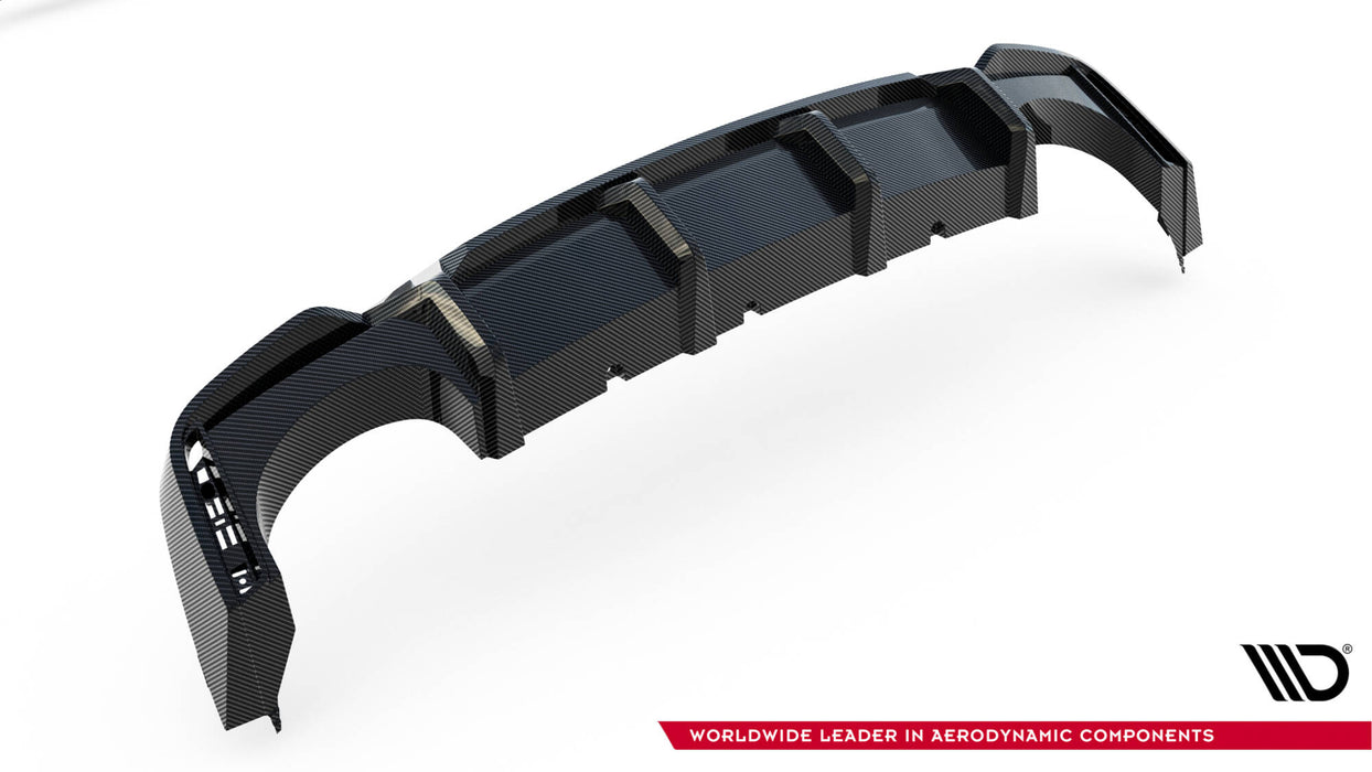 Maxton Design Prepreg Carbon Fiber Rear Diffuser Audi RS6 / RS7 C8 (version without towbar)