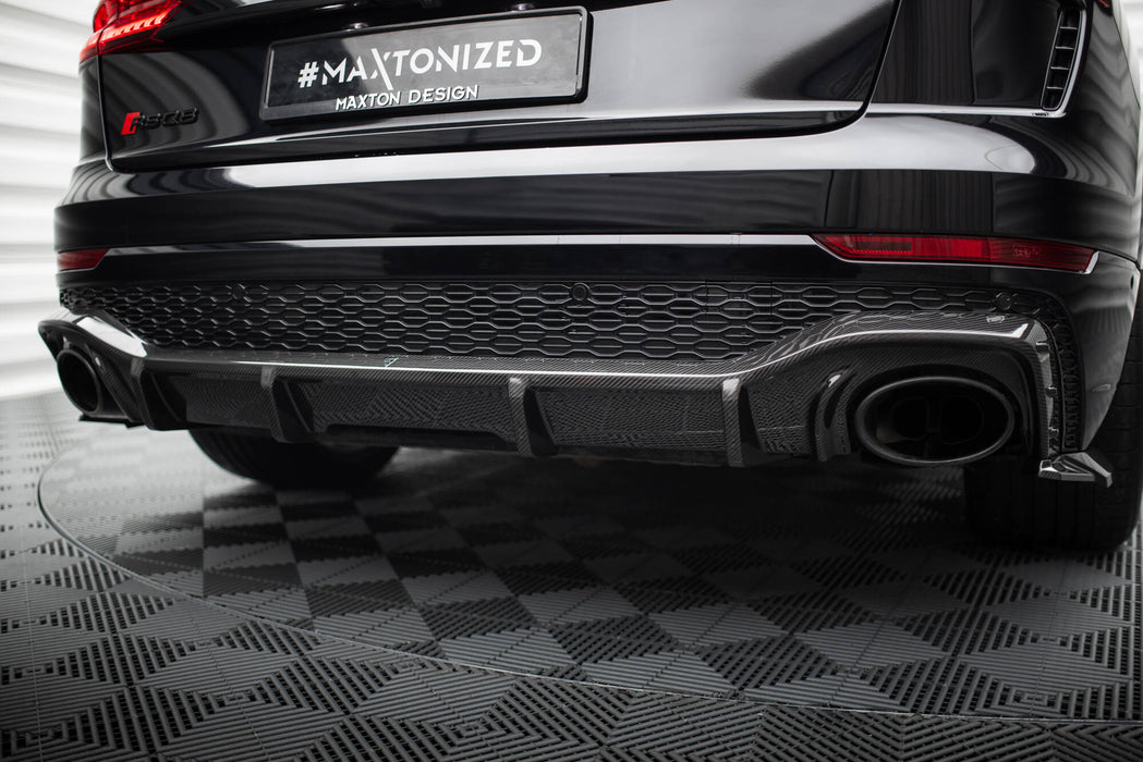 Maxton Design Prepreg Carbon Fiber Rear Diffuser Audi RSQ8 Mk1