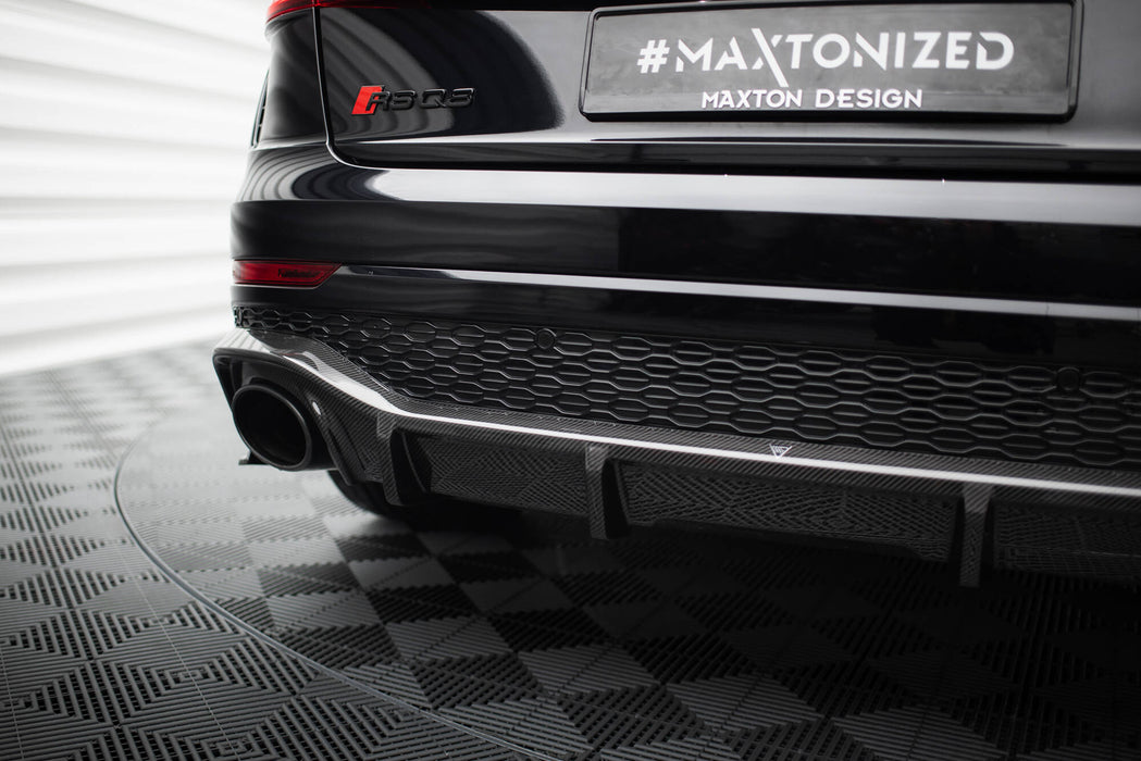 Maxton Design Prepreg Carbon Fiber Rear Diffuser Audi RSQ8 Mk1