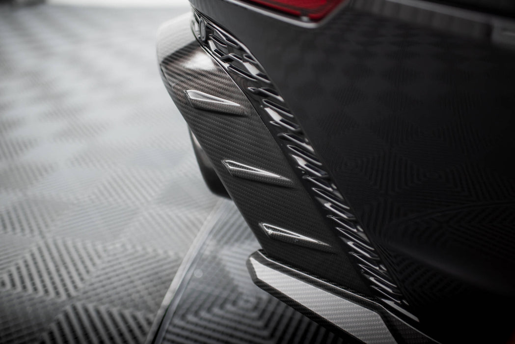 Maxton Design Prepreg Carbon Fiber Rear Diffuser Audi RSQ8 Mk1