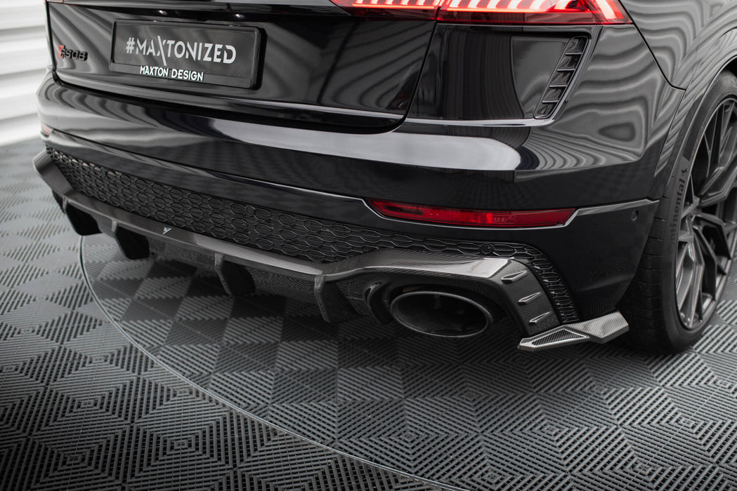 Maxton Design Prepreg Carbon Fiber Rear Diffuser Audi RSQ8 Mk1