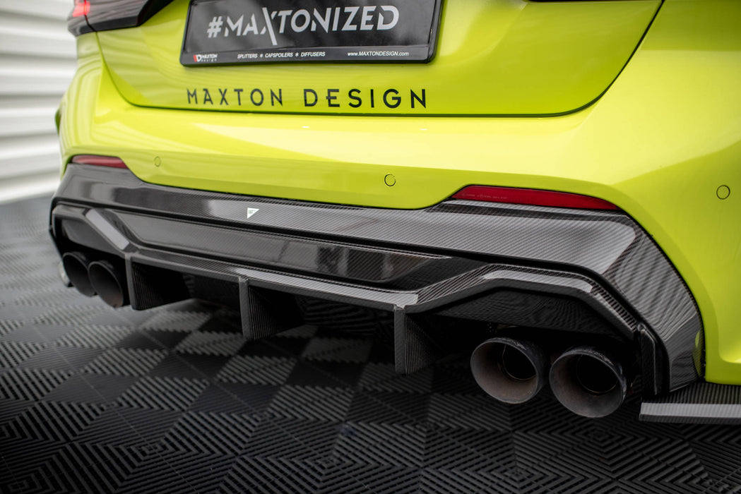 Maxton Design Prepreg Carbon Fiber Rear Diffuser V.1 BMW 1 F40 M-Pack/ M135i