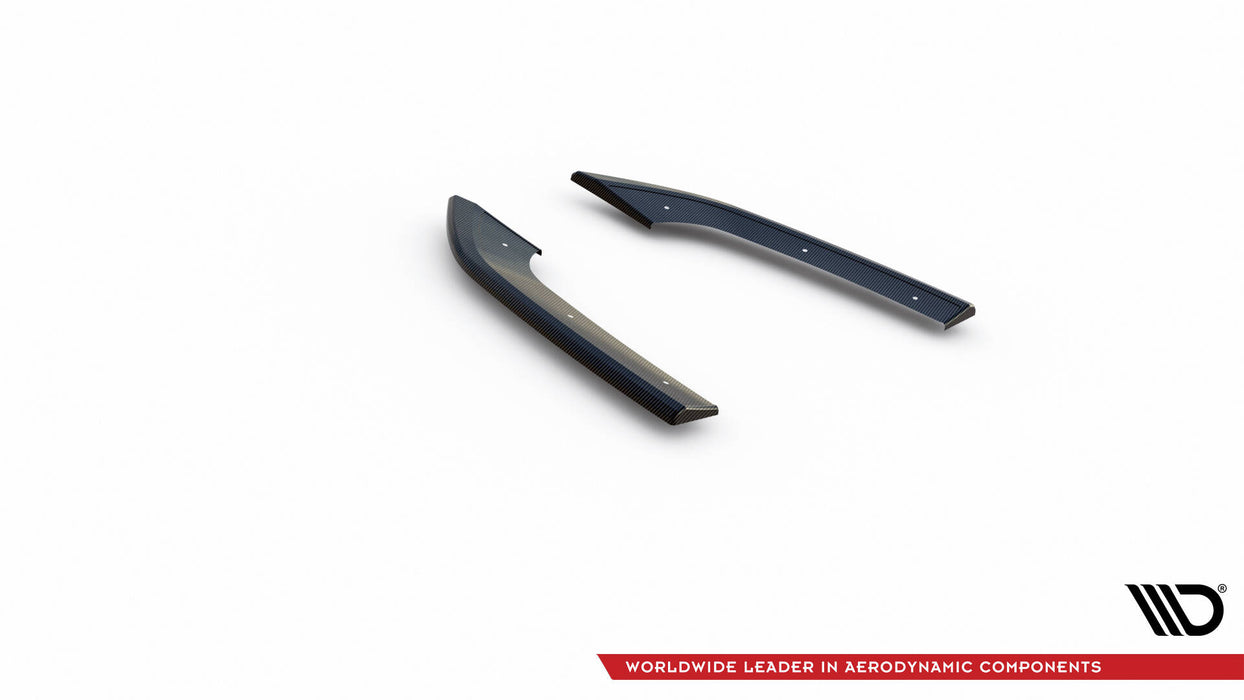 Maxton Design Prepreg Carbon Fiber Rear Side Splitters Audi RS3 Sedan 8Y