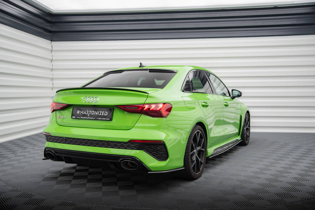 Maxton Design Prepreg Carbon Fiber Rear Side Splitters Audi RS3 Sedan 8Y