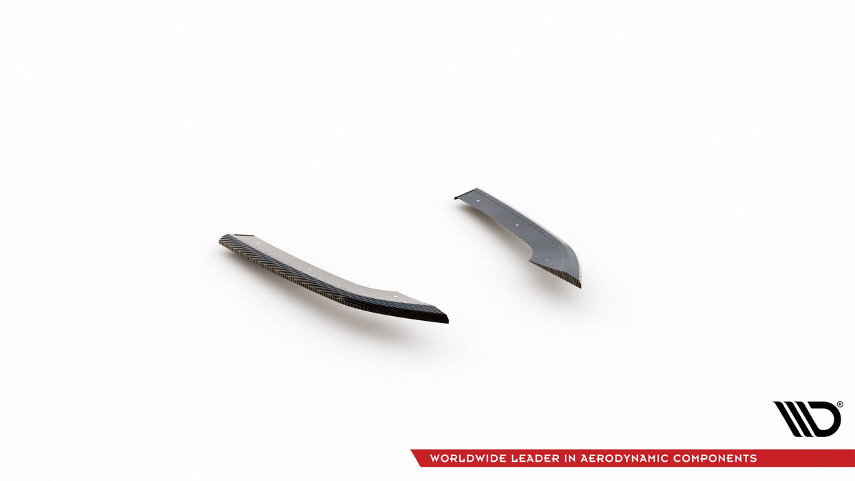 Maxton Design Prepreg Carbon Fiber Rear Side Splitters Audi RS3 Sportback 8Y
