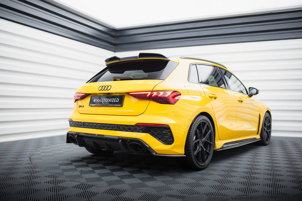 Maxton Design Prepreg Carbon Fiber Rear Side Splitters Audi RS3 Sportback 8Y