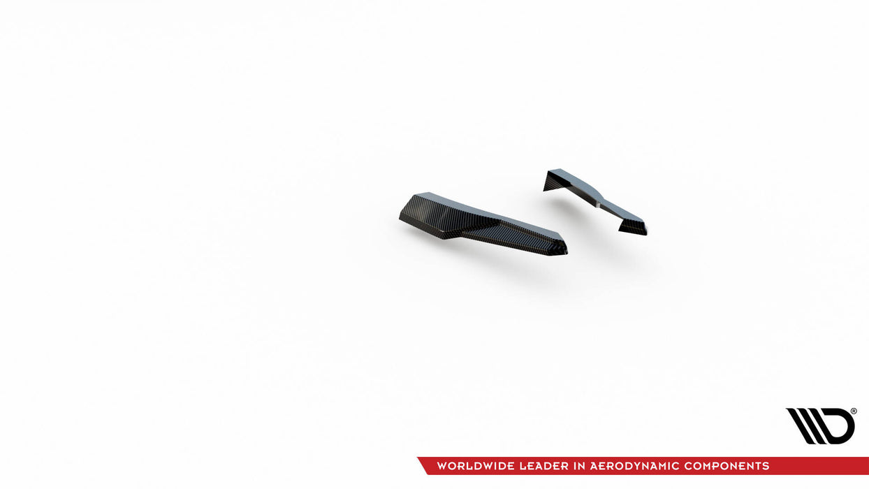 Maxton Design Prepreg Carbon Fiber Rear Side Splitters Audi RSQ8 Mk1