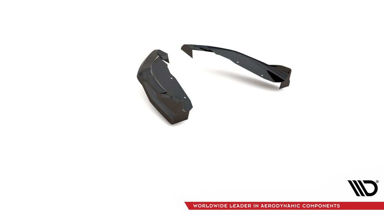 Maxton Design Prepreg Carbon Fiber Rear Side Splitters BMW 1 M-Pack /  M135i / 128ti F40