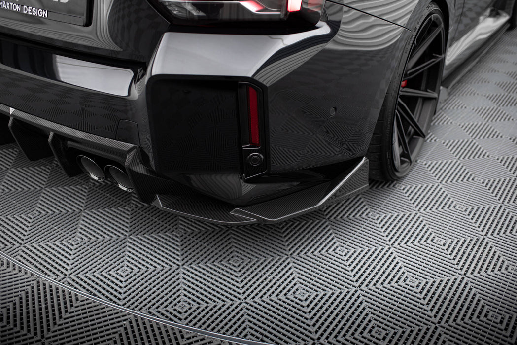 Maxton Design Prepreg Carbon Fiber Rear Side Splitters BMW M2 G87