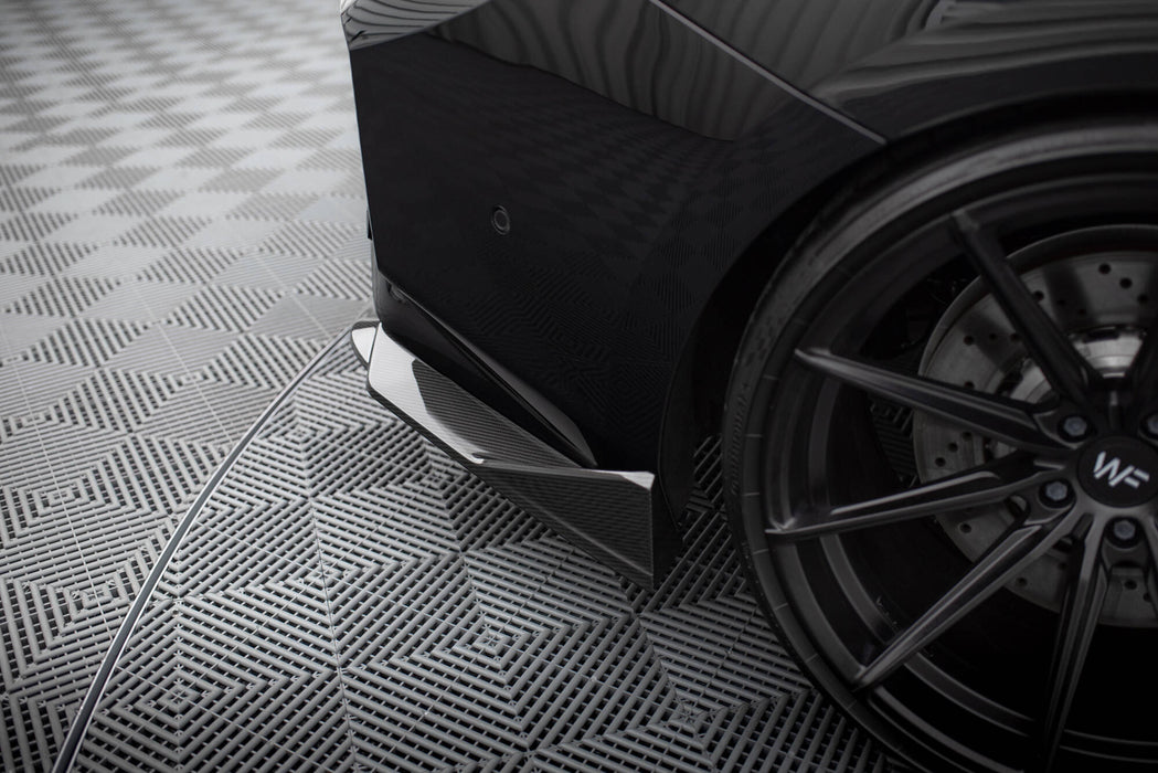 Maxton Design Prepreg Carbon Fiber Rear Side Splitters BMW M2 G87