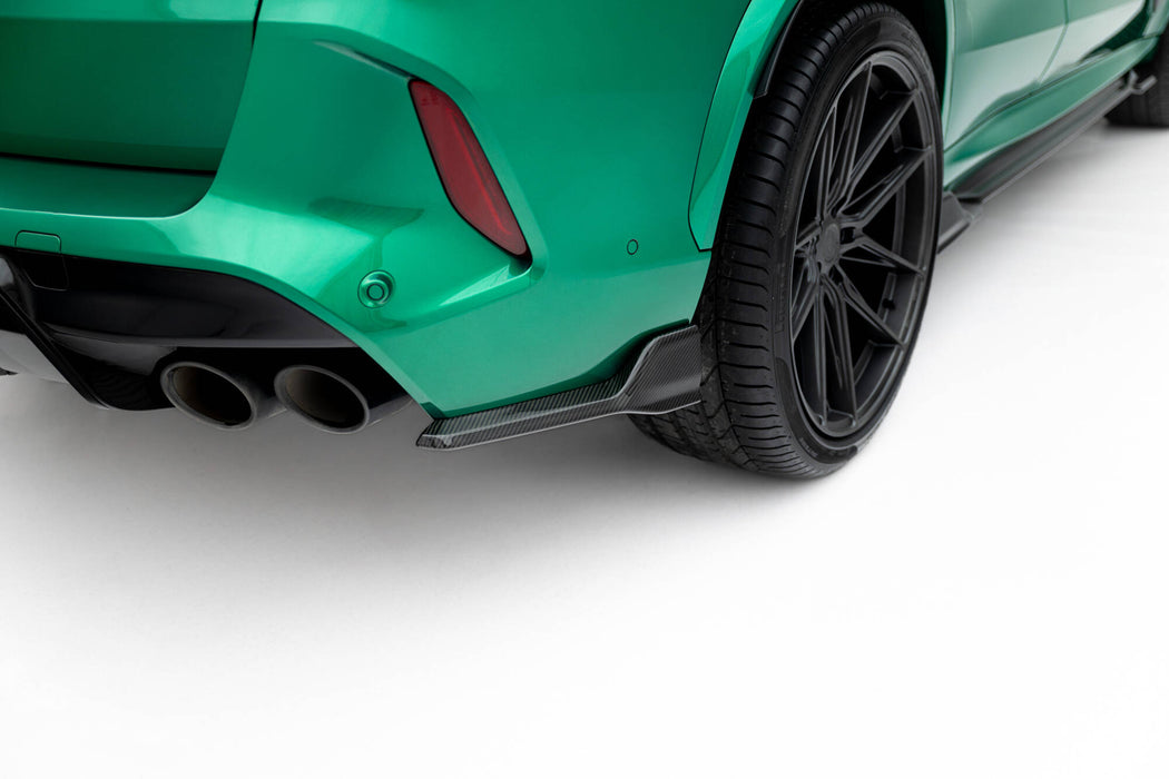 Maxton Design Prepreg Carbon Fiber Rear Side Splitters BMW X5 M F95 Facelift