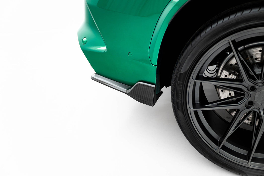 Maxton Design Prepreg Carbon Fiber Rear Side Splitters BMW X5 M F95 Facelift