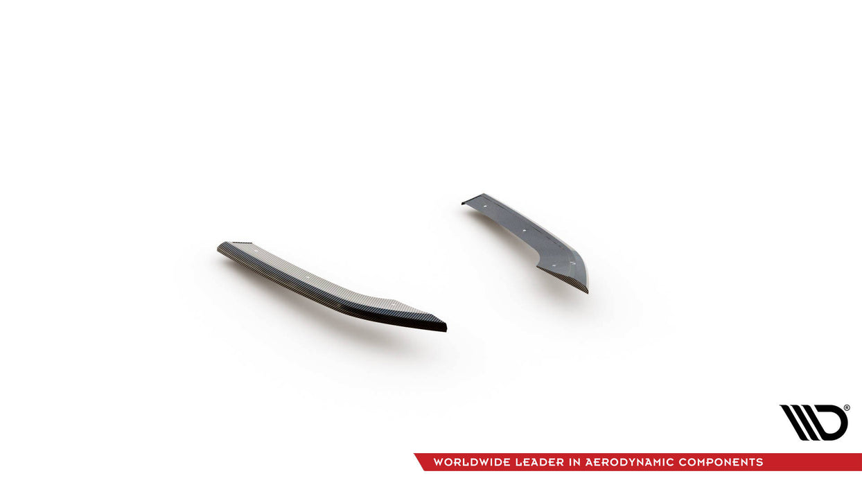 Maxton Design Prepreg Carbon Fiber Rear Side Splitters V.2 Audi RS3 Sedan 8Y