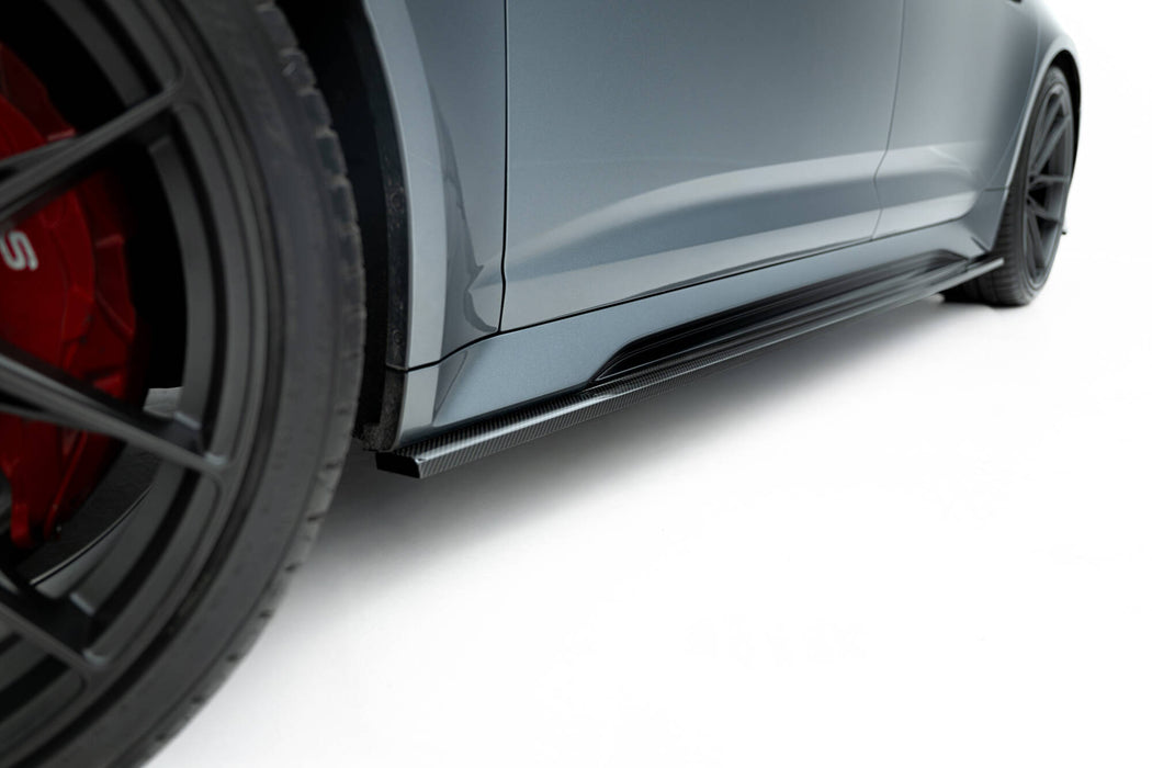 Maxton Design Prepreg Carbon Fiber Side Skirts Audi RS6 / RS7 C8