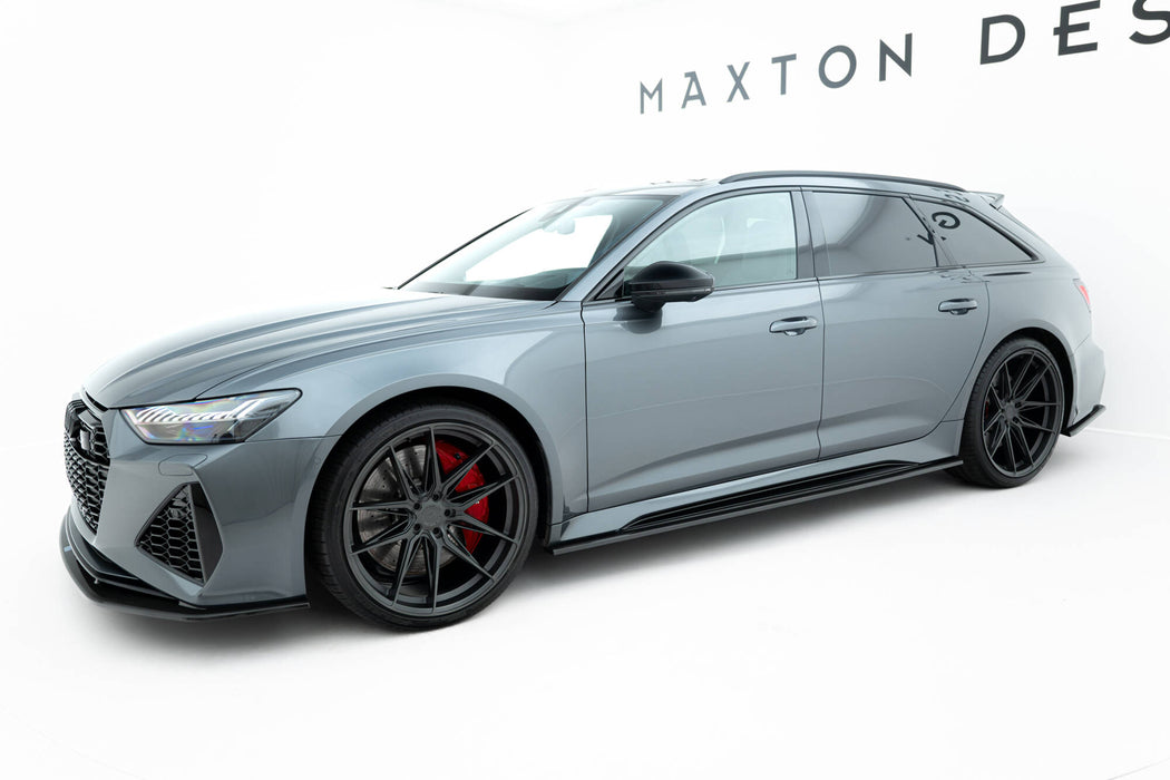 Maxton Design Prepreg Carbon Fiber Side Skirts Audi RS6 / RS7 C8