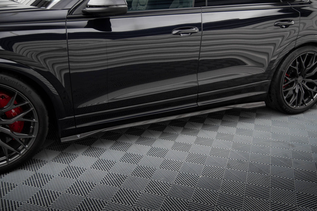 Maxton Design Prepreg Carbon Fiber Side Skirts Audi RSQ8 Mk1