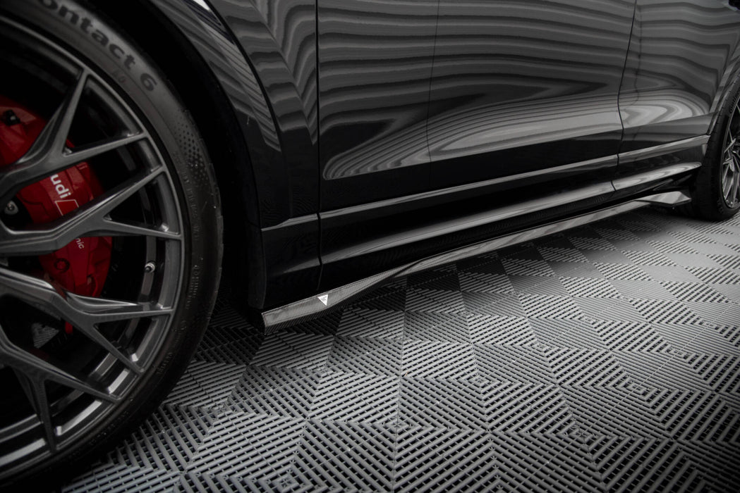 Maxton Design Prepreg Carbon Fiber Side Skirts Audi RSQ8 Mk1