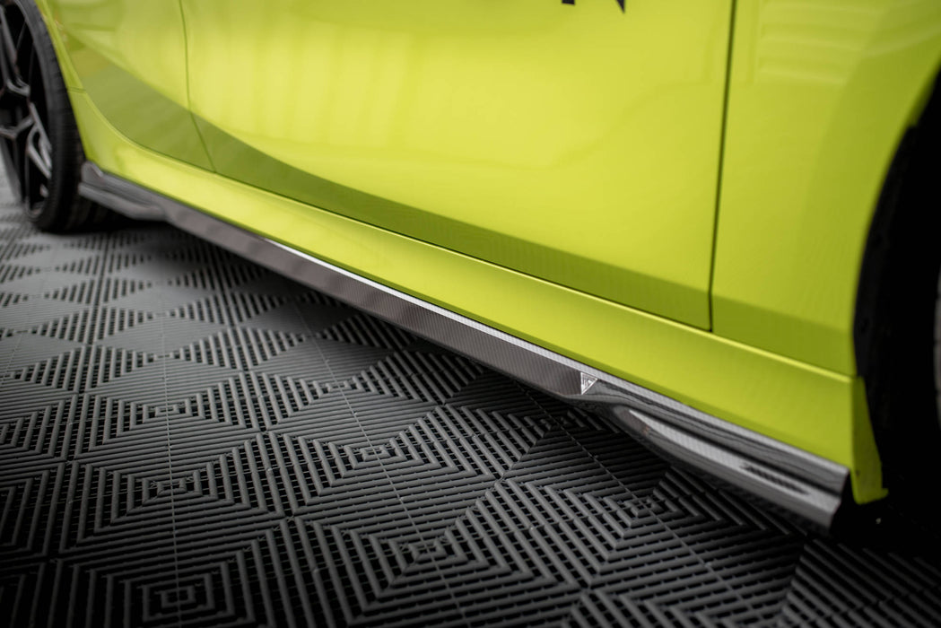 Maxton Design Prepreg Carbon Fiber Side Skirts BMW 1 M-Pack/ M135i / 128ti F40