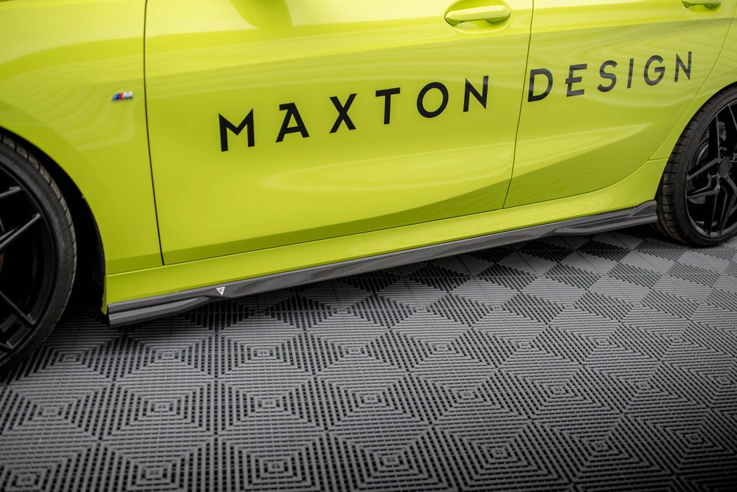 Maxton Design Prepreg Carbon Fiber Side Skirts BMW 1 M-Pack/ M135i / 128ti F40