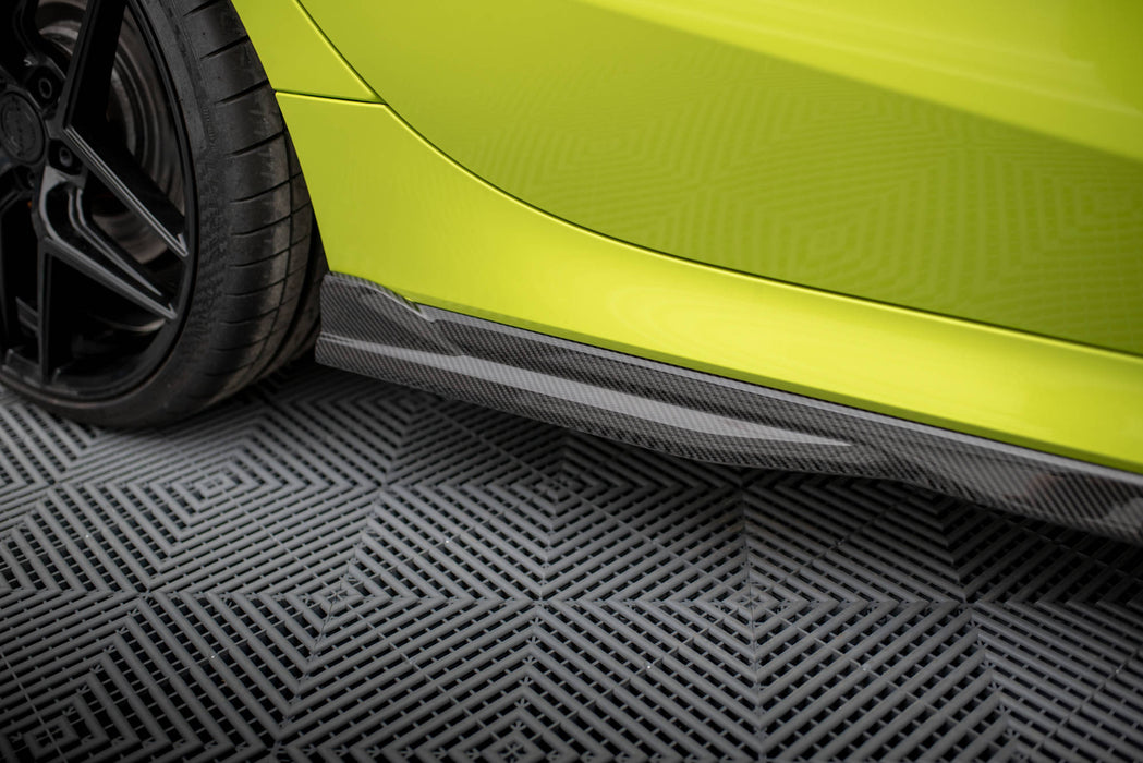 Maxton Design Prepreg Carbon Fiber Side Skirts BMW 1 M-Pack/ M135i / 128ti F40