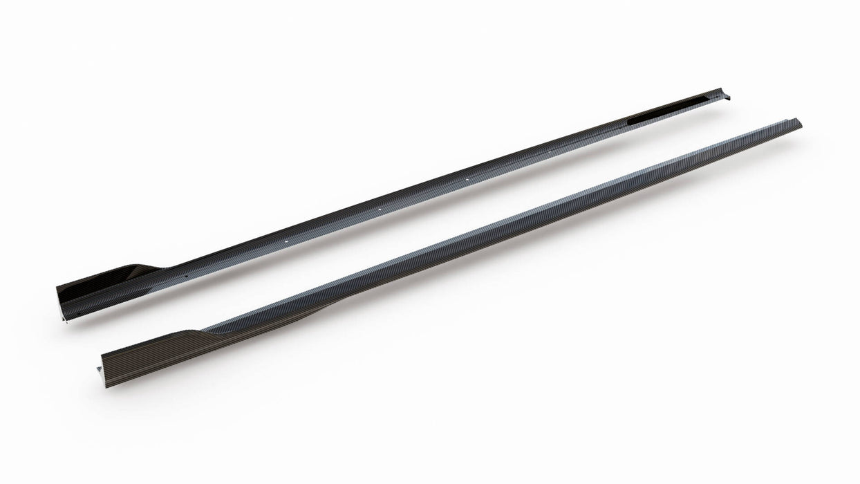 Maxton Design Prepreg Carbon Fiber Side Skirts BMW 7 M-Pack G11 Facelift
