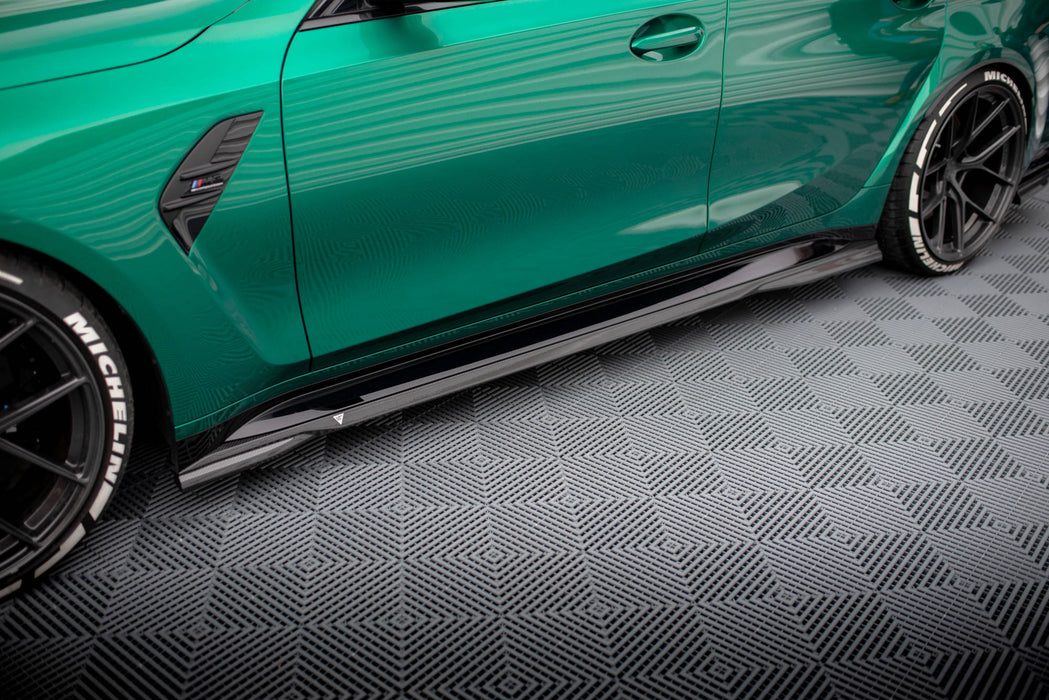 Maxton Design Prepreg Carbon Fiber Side Skirts BMW M3 Sedan / Touring G80 / G81
