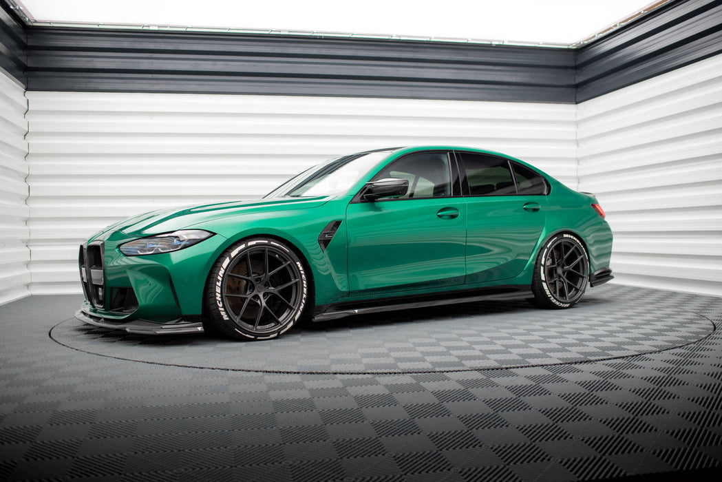 Maxton Design Prepreg Carbon Fiber Side Skirts BMW M3 Sedan / Touring G80 / G81