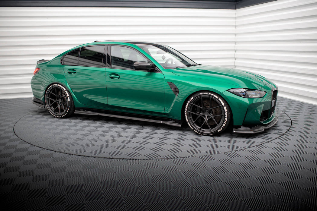 Maxton Design Prepreg Carbon Fiber Side Skirts BMW M3 Sedan / Touring G80 / G81