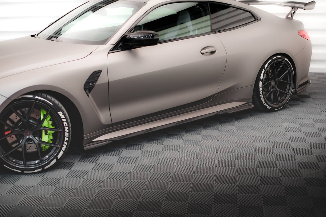 Maxton Design Prepreg Carbon Fiber Side Skirts BMW M4 G82 / G82 Facelift
