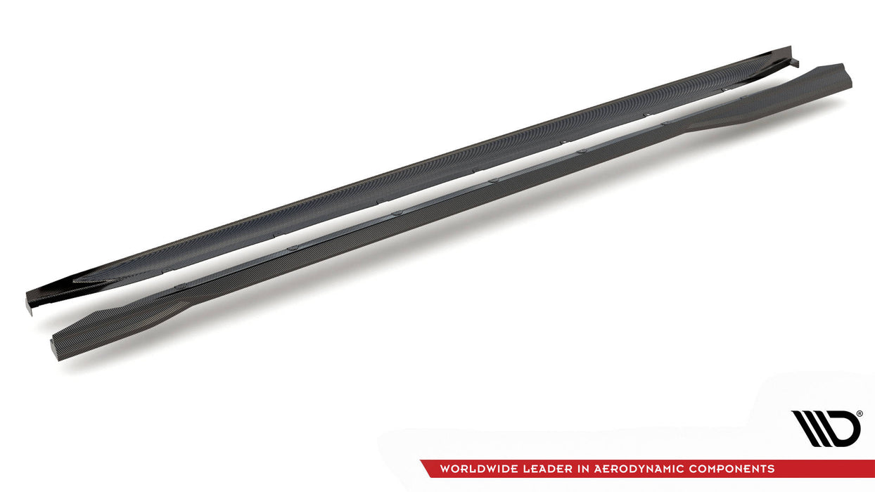 Maxton Design Prepreg Carbon Fiber Side Skirts BMW M4 G82 / G82 Facelift
