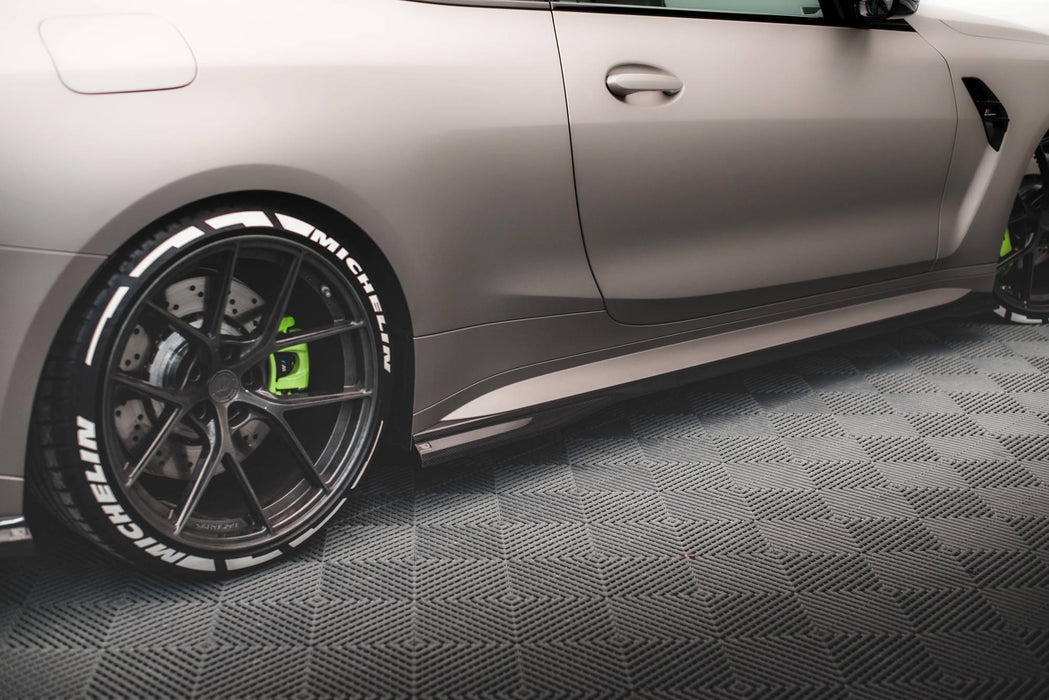Maxton Design Prepreg Carbon Fiber Side Skirts BMW M4 G82 / G82 Facelift