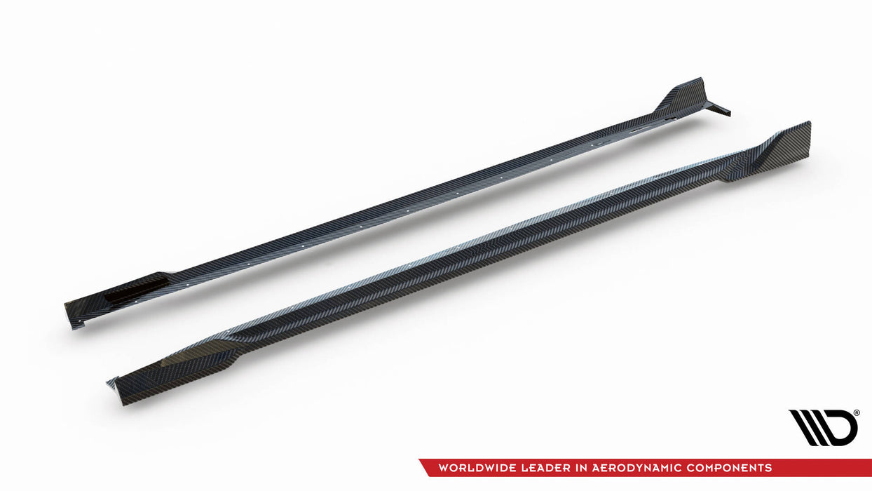 Maxton Design Prepreg Carbon Fiber Side Skirts BMW X5 M F95 Facelift