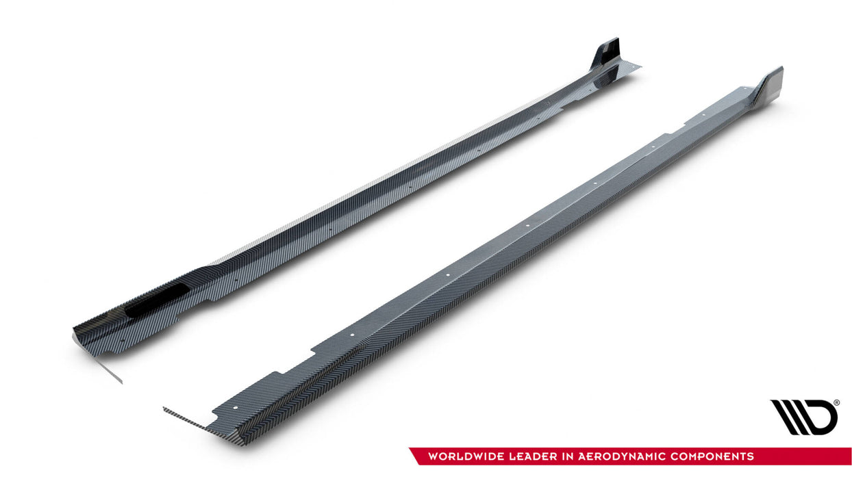 Maxton Design Prepreg Carbon Fiber Side Skirts BMW X7 M-Pack G07