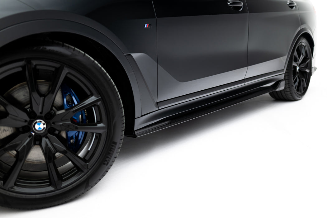 Maxton Design Prepreg Carbon Fiber Side Skirts BMW X7 M-Pack G07
