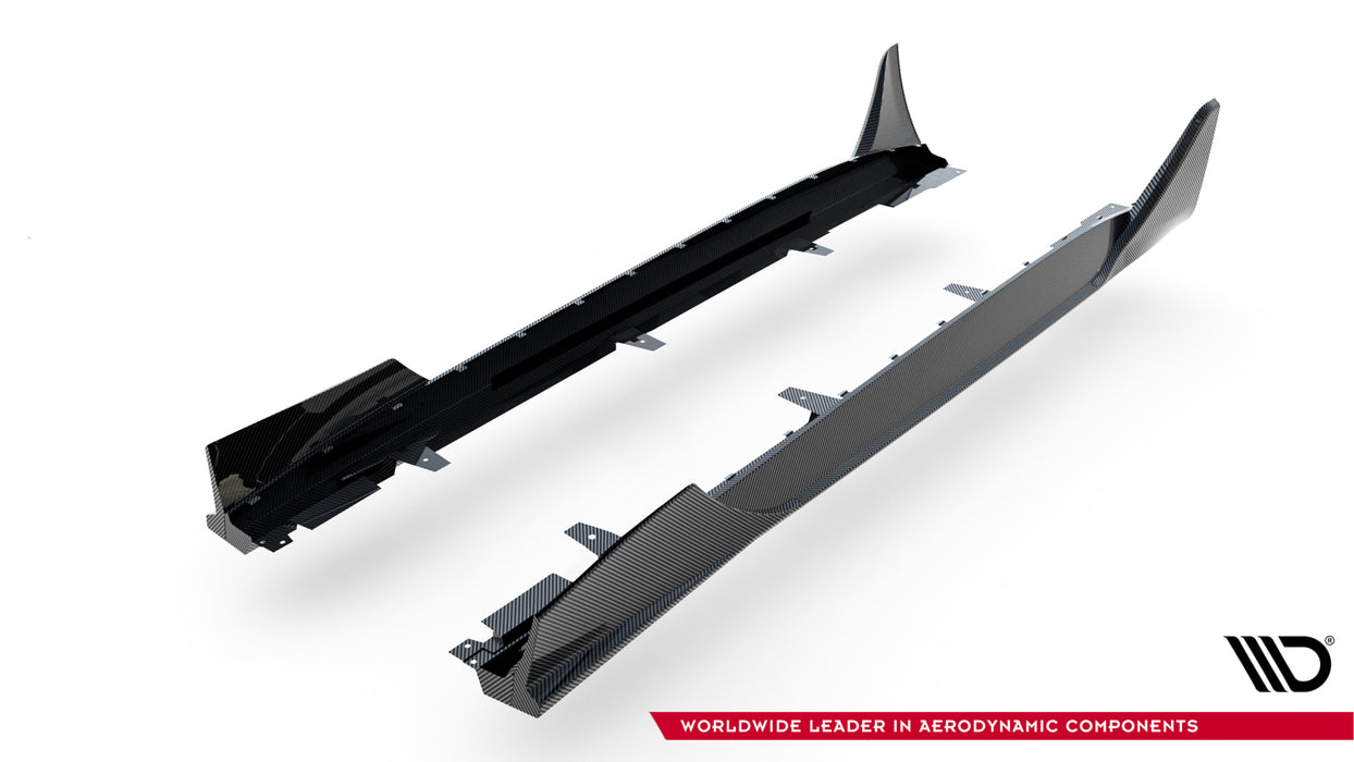 Maxton Design Prepreg Carbon Fiber Side Skirts Mercedes-AMG GT 63 / 55 / 63 S E Performance C192