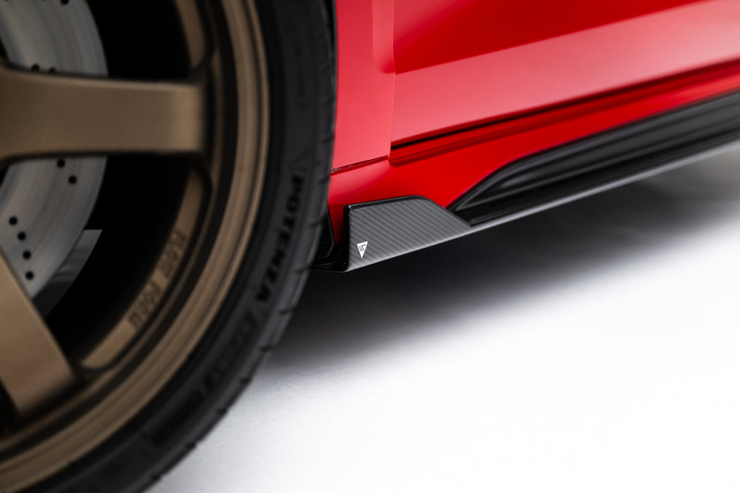 Prepreg Carbon Fiber Side Skirts V.1 Audi RS3 Sedan 8Y Facelift