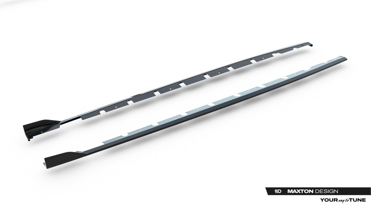 Prepreg Carbon Fiber Side Skirts V.1 Audi RS3 Sedan 8Y Facelift