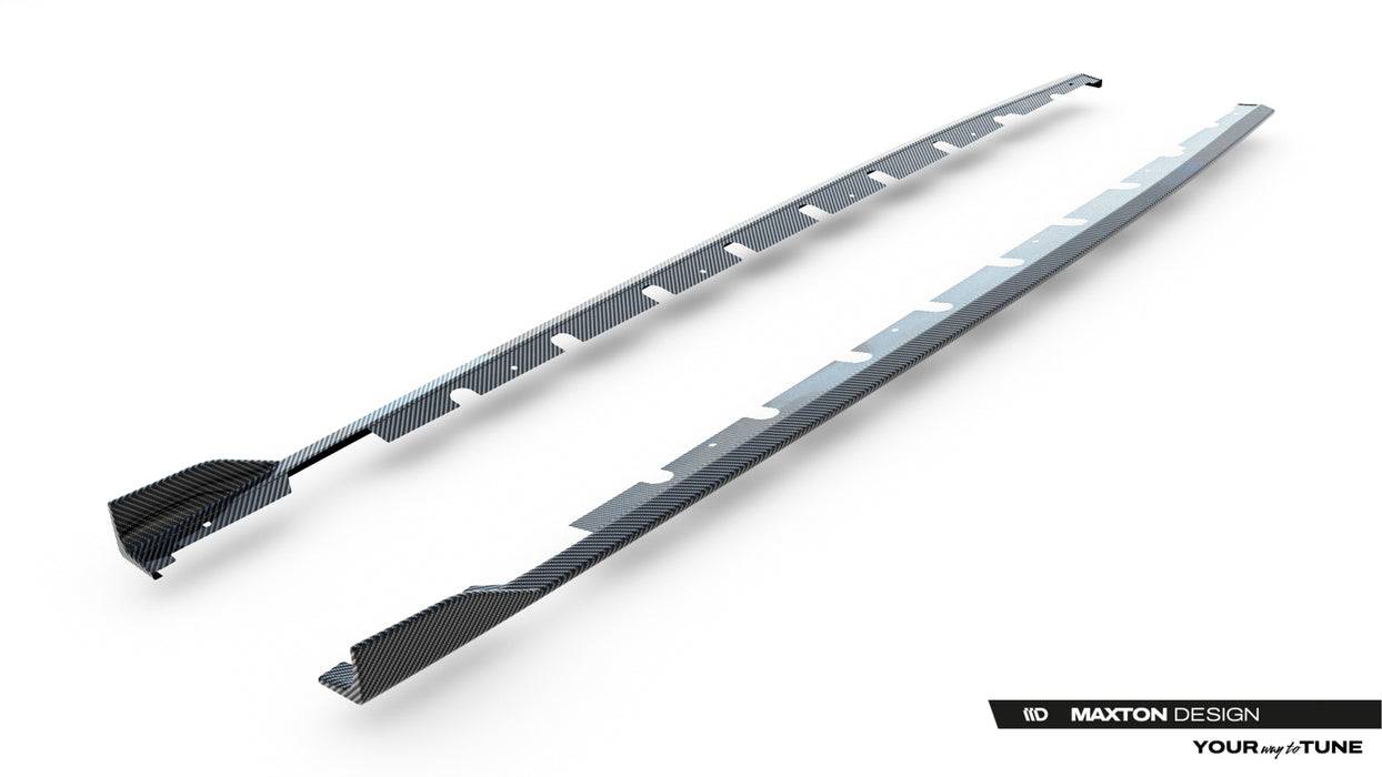 Prepreg Carbon Fiber Side Skirts V.1 Audi RS3 Sedan 8Y Facelift