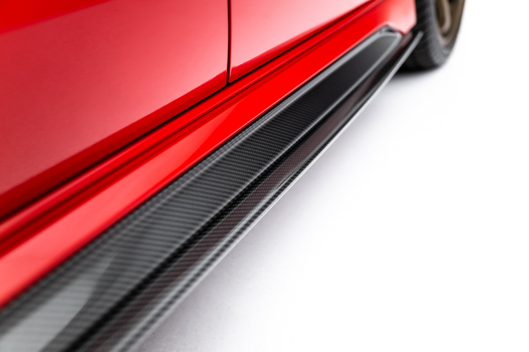 Prepreg Carbon Fiber Side Skirts V.1 Audi RS3 Sedan 8Y Facelift