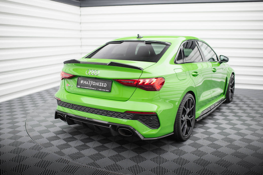 Maxton Design Prepreg Carbon Fiber Tailgate Spoiler Audi RS3 Sedan 8Y
