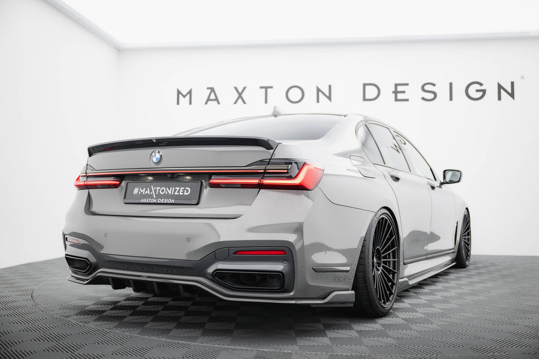 Maxton Design Prepreg Carbon Fiber Tailgate Spoiler BMW 7 G11 / G11 Facelift
