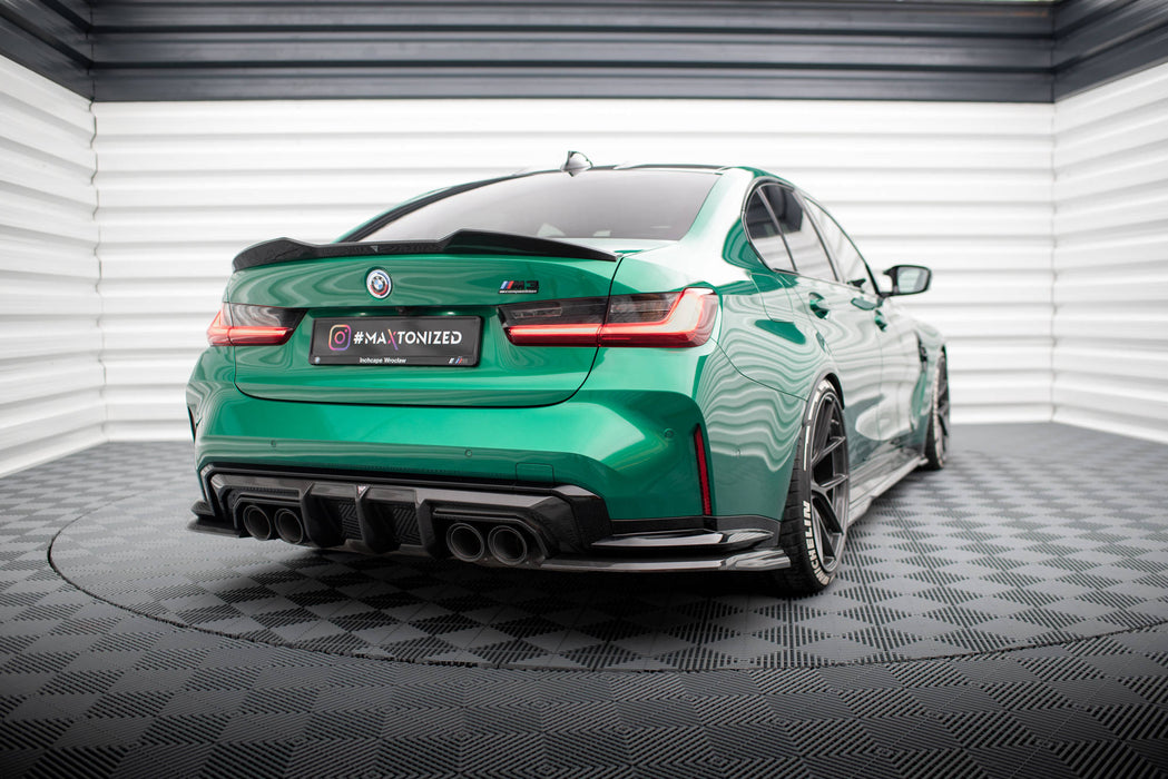 Maxton Design Prepreg Carbon Fiber Tailgate Spoiler BMW M3 G80 / M340i G20 / 3 M-Pack G20 / 3 Standard G20
