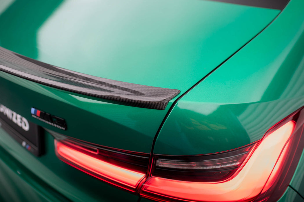 Maxton Design Prepreg Carbon Fiber Tailgate Spoiler BMW M3 G80 / M340i G20 / 3 M-Pack G20 / 3 Standard G20