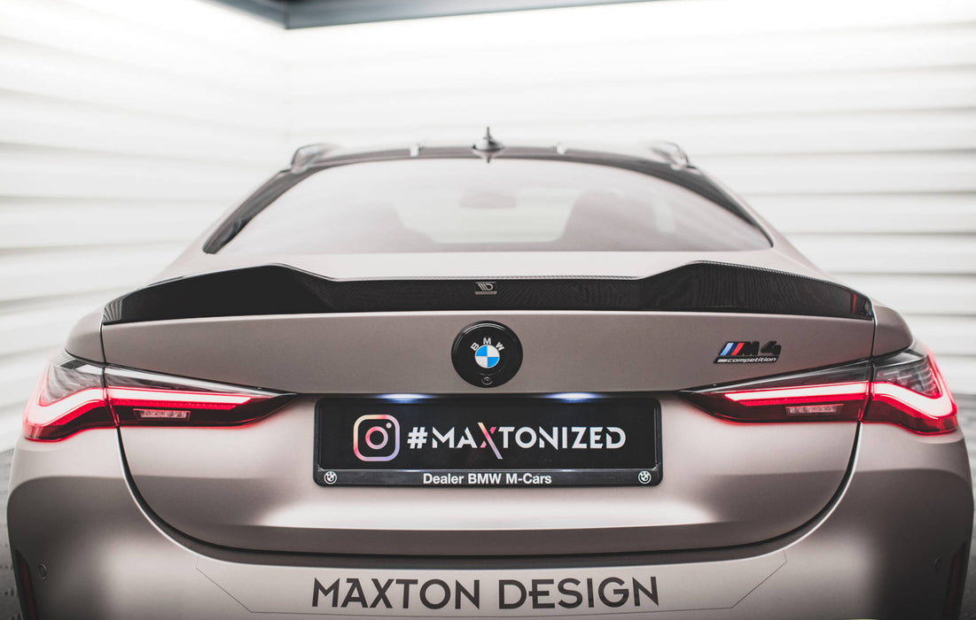 Maxton Design Prepreg Carbon Fiber Tailgate Spoiler BMW M4 G82 / G82 Facelift / M440i / 4 M-Pack G22 / G22 Facelift