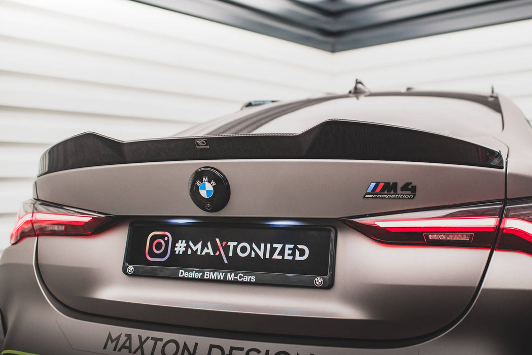 Maxton Design Prepreg Carbon Fiber Tailgate Spoiler BMW M4 G82 / G82 Facelift / M440i / 4 M-Pack G22 / G22 Facelift