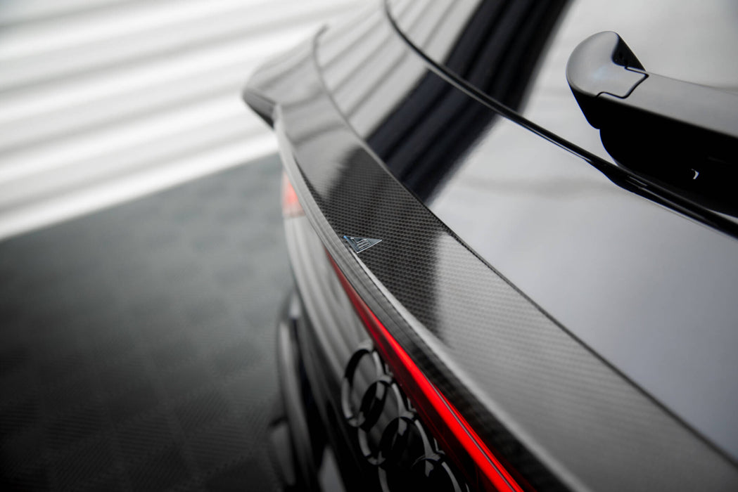 Maxton Design Prepreg Carbon Fiber Tailgate Spoiler (Lower) Audi RSQ8 / SQ8 / Q8 S-Line / Q8 Mk1