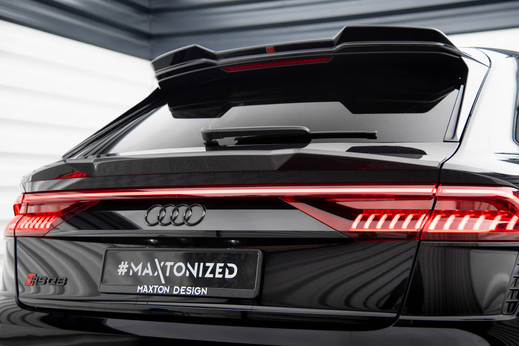 Maxton Design Prepreg Carbon Fiber Tailgate Spoiler (Lower) Audi RSQ8 / SQ8 / Q8 S-Line / Q8 Mk1