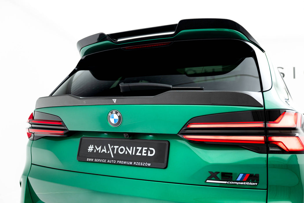 Maxton Design Prepreg Carbon Fiber Tailgate Spoiler (Lower) BMW X5 M F95 Facelift