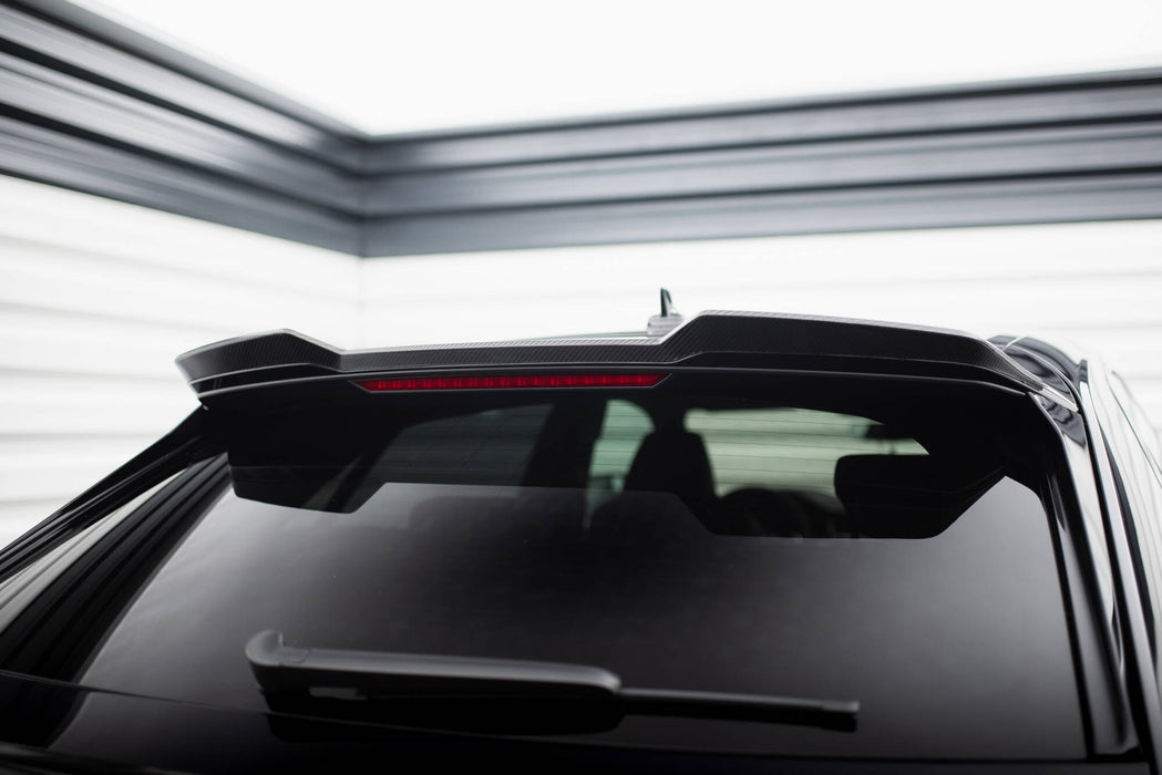 Maxton Design Prepreg Carbon Fiber Tailgate Spoiler (Upper) Audi RSQ8 Mk1